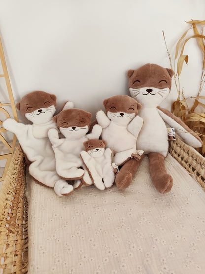 Doudou LOUTRE marron