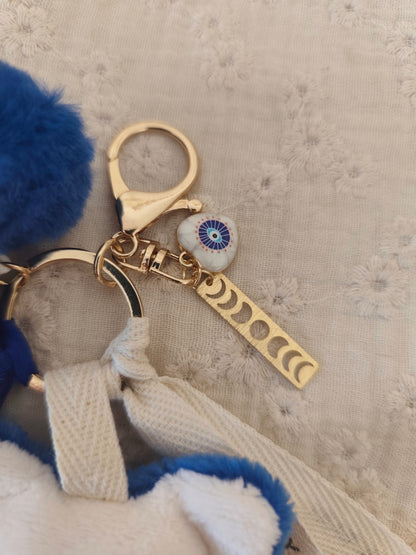 GRI-GRI porte clé chat OEIL NAZAR