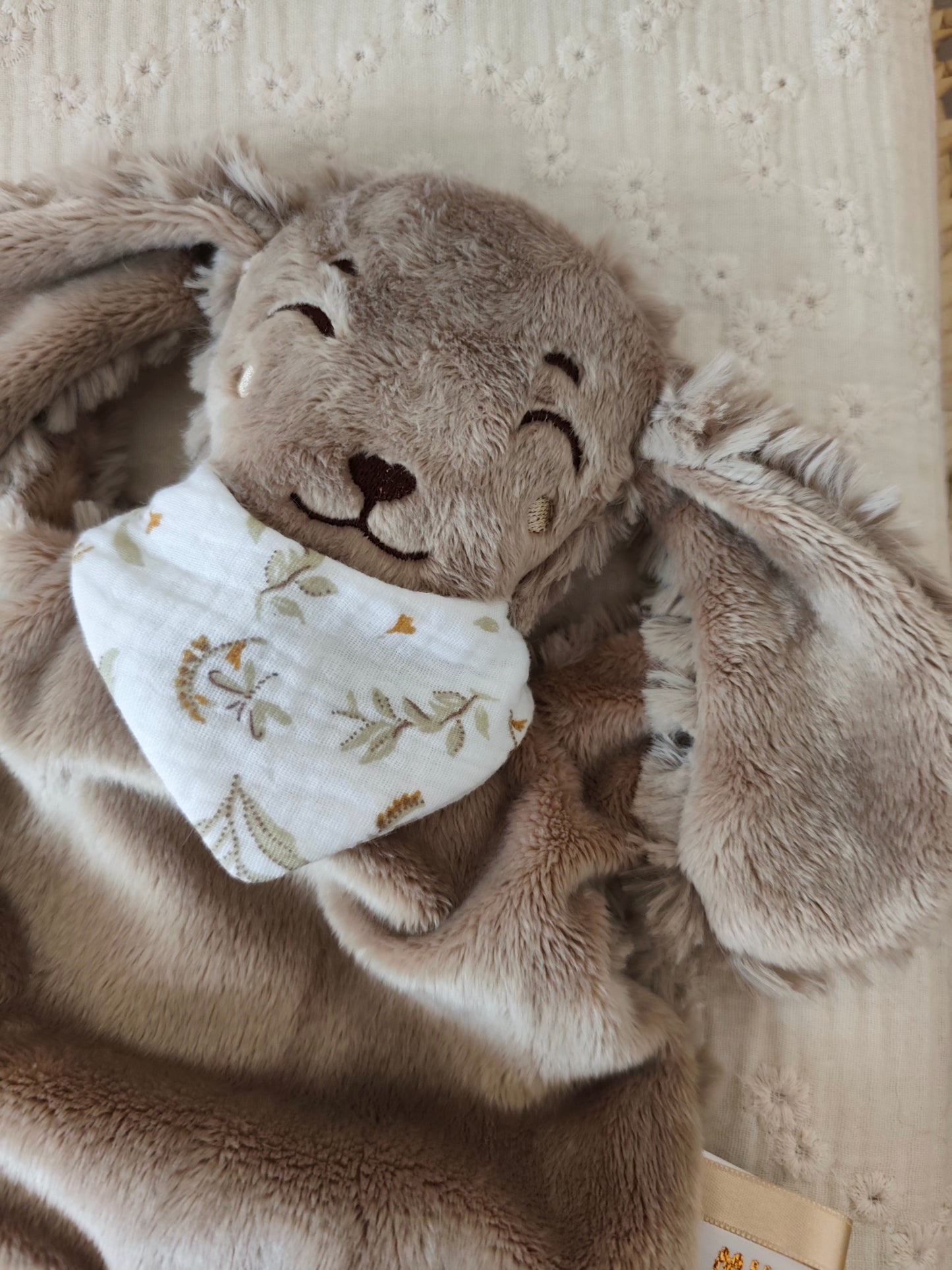 Doudou CHIOT marron fourrure