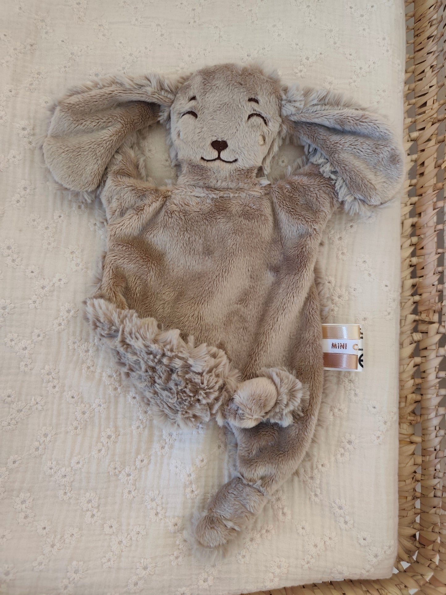 Doudou CHIOT marron fourrure