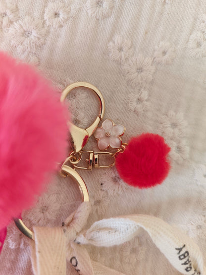 GRI-GRI porte clé koala FRAISE dans les bras