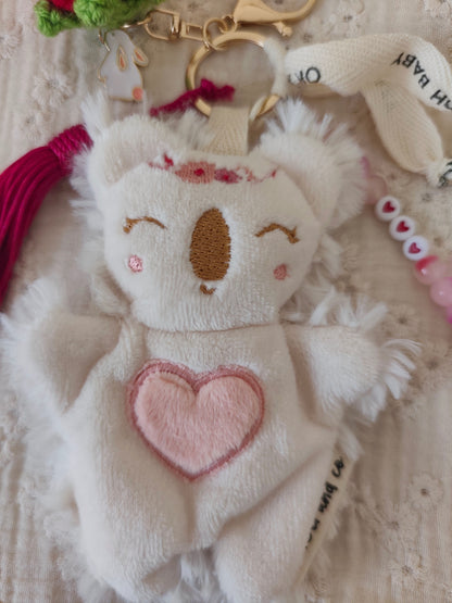 GRI-GRI porte clé koala FRAISE