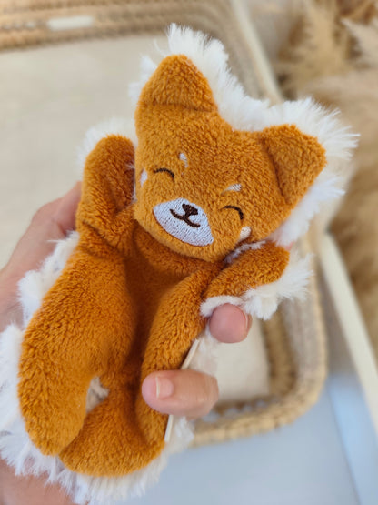 Doudou RECONFORT panda roux