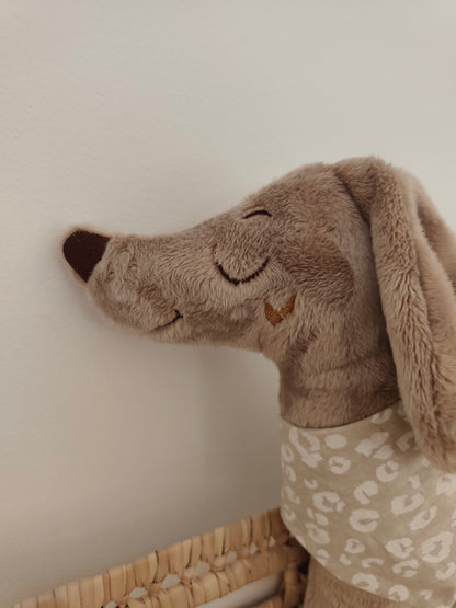 Peluche TECKEL (grand modèle) polaire