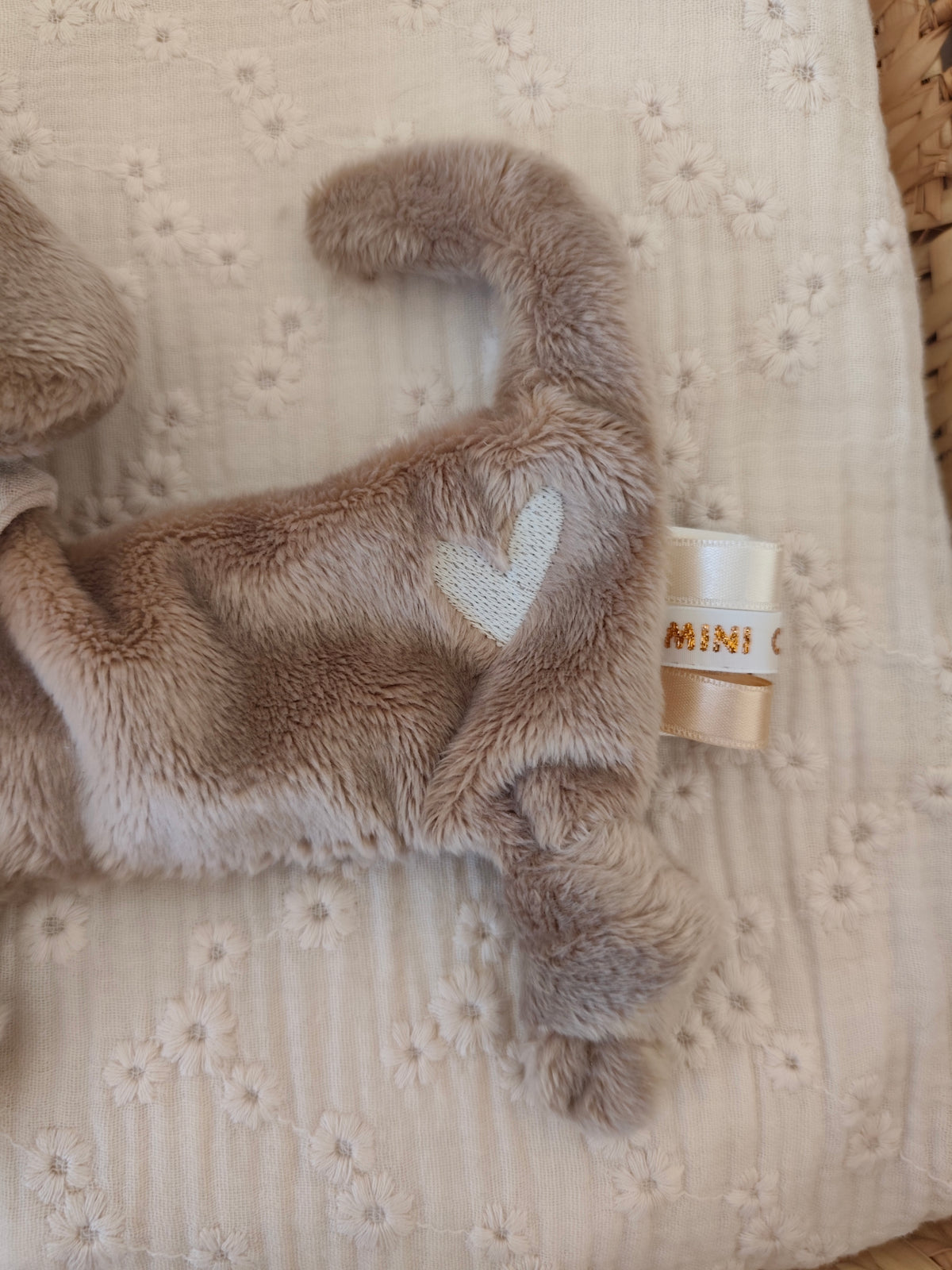 Doudou plat TECKEL polaire