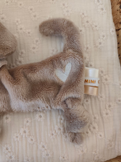 Doudou plat TECKEL polaire