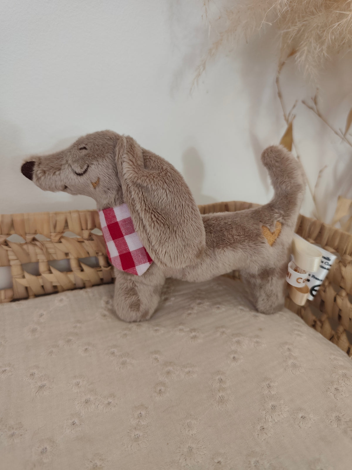 Peluche TECKEL (petit modèle) polaire