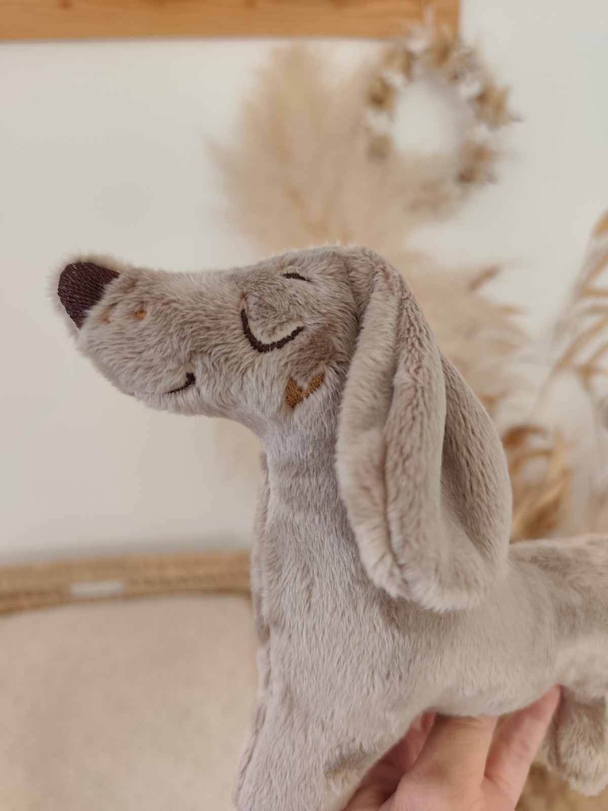 Peluche TECKEL (moyen modèle) polaire