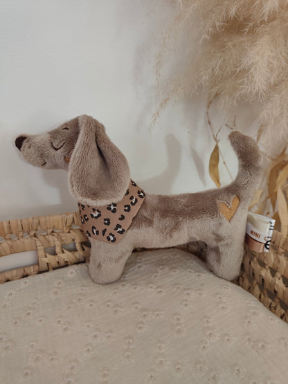 Peluche TECKEL (moyen modèle) polaire