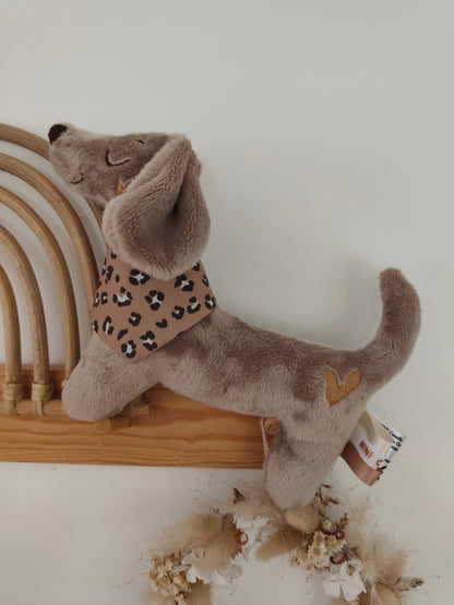 Peluche TECKEL (moyen modèle) polaire