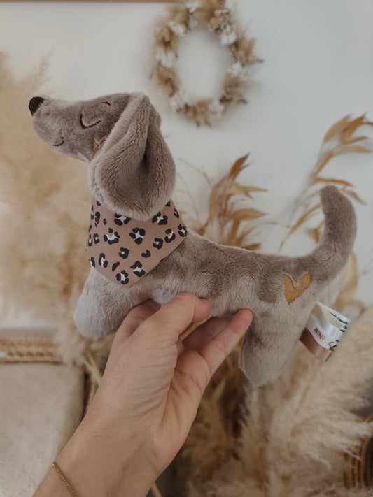 Peluche TECKEL (moyen modèle) polaire