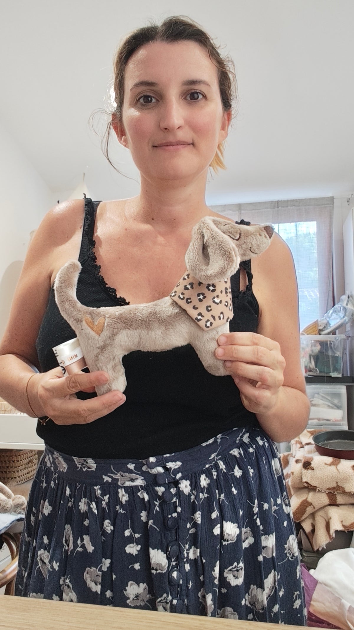 Peluche TECKEL (moyen modèle) polaire