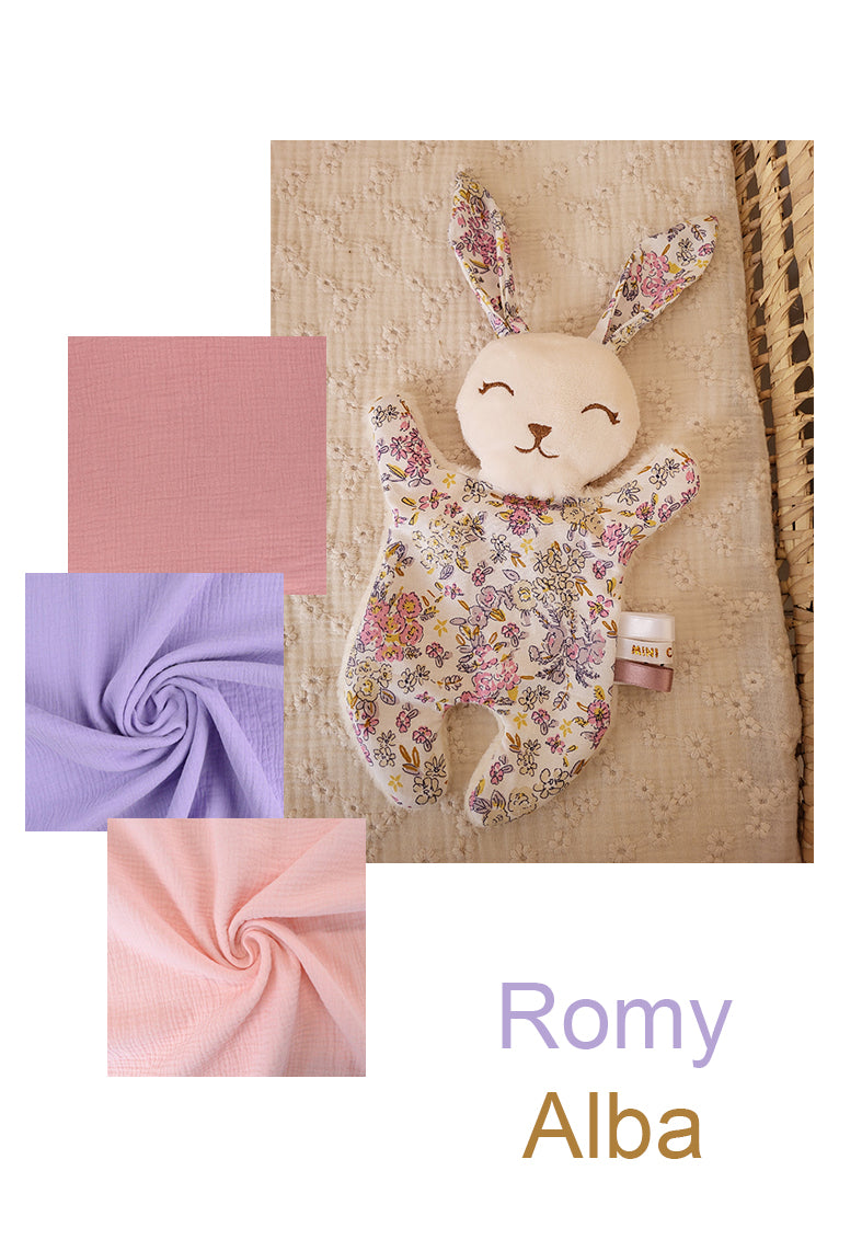 Mini doudou lapin PARME