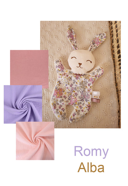 Mini doudou lapin PARME