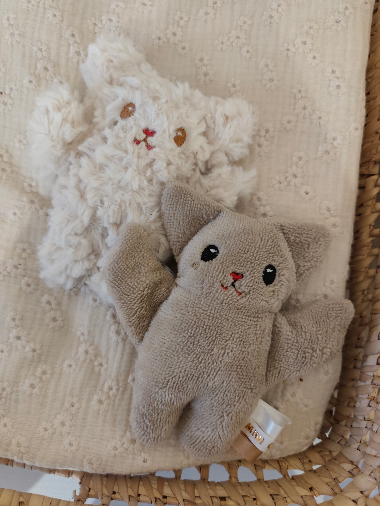 Peluche KAWAII chauve souris marron