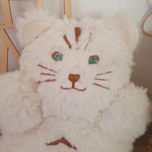 Peluche Chat blanc