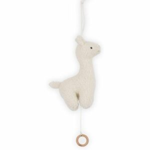 RESERVE ESTHER & GUILLAUME / Peluche musicale Lama Off White