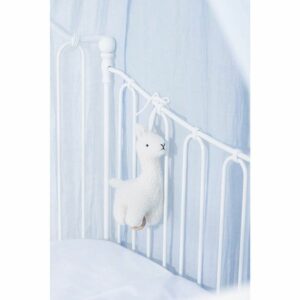 RESERVE ESTHER & GUILLAUME / Peluche musicale Lama Off White