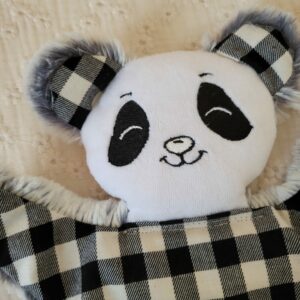 Doudou PANDA fourrure (grand modèle)