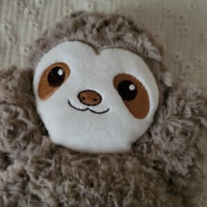 Peluche PARESSEUX fourrure marron