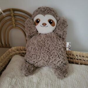 Peluche PARESSEUX fourrure marron