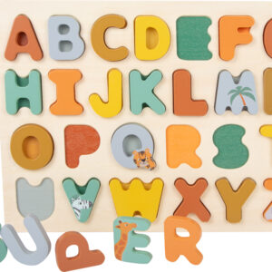 Puzzle ABC “Safari” alphabet en bois