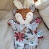 Doudou RENNE fleur de noël – Image 4