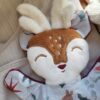 Doudou RENNE fleur de noël – Image 2