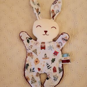 Doudou lapin NOEL