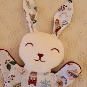 Doudou lapin NOEL