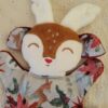 Doudou RENNE fleur de noël – Image 5