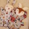Doudou RENNE fleur de noël – Image 3